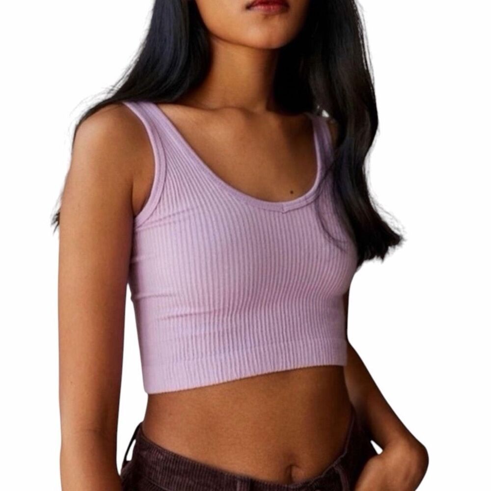 OUT FROM UNDER URBAN OUTFITTERS Women’s Purple Dre Seamless Tank Small